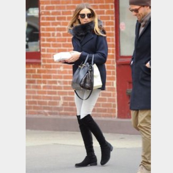 ❌SOLD❌ Stuart Weitzman Reserve OTK Suede Boots 7.5 - Picture 3 of 8